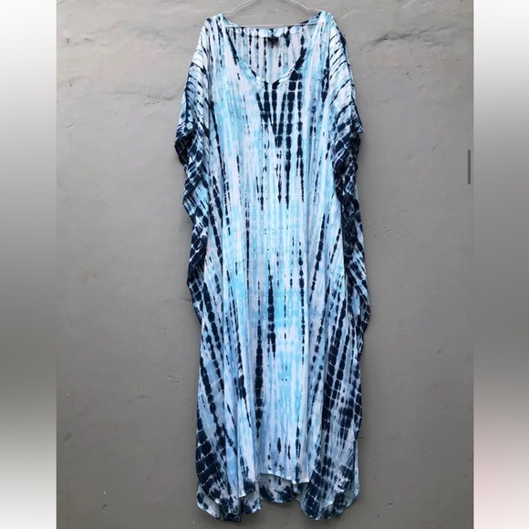 Nadia Elegant Bohemian Maxi Dress Swimsuit Coverup - Picture 6 of 8